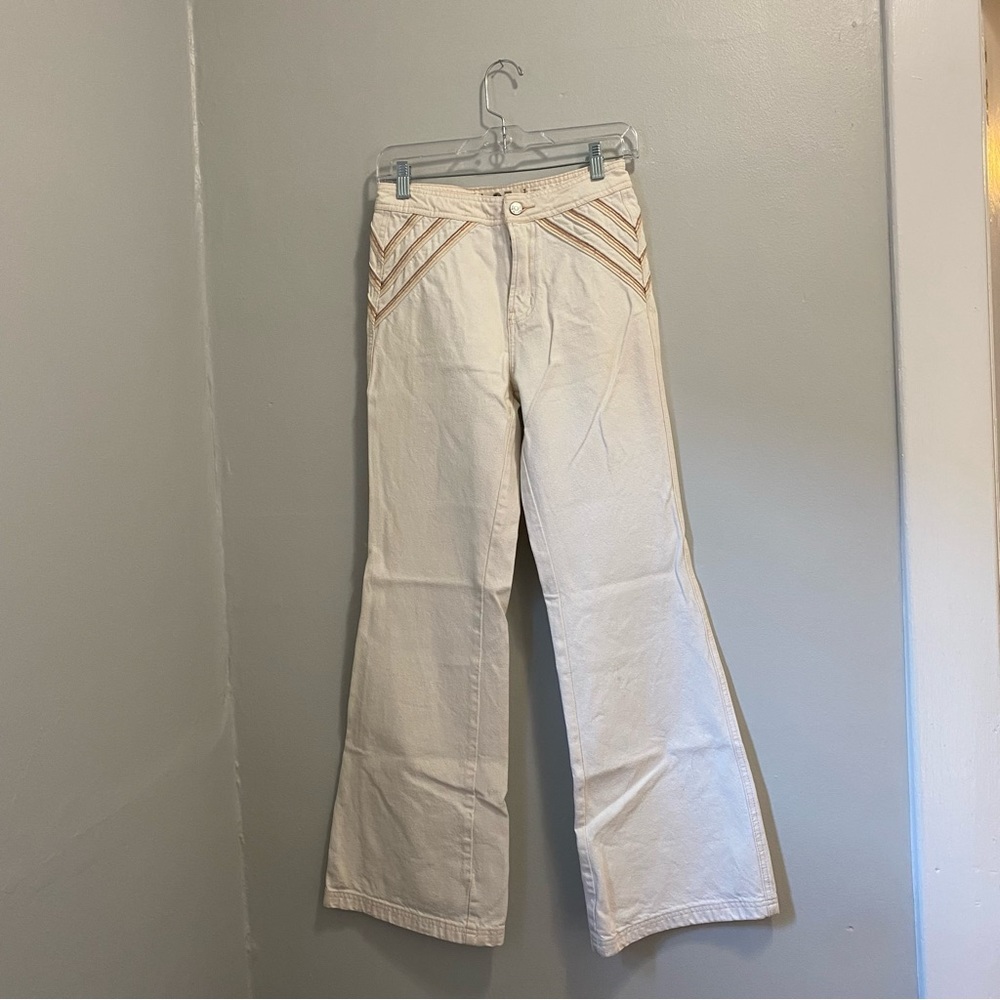 White Free People Jeans